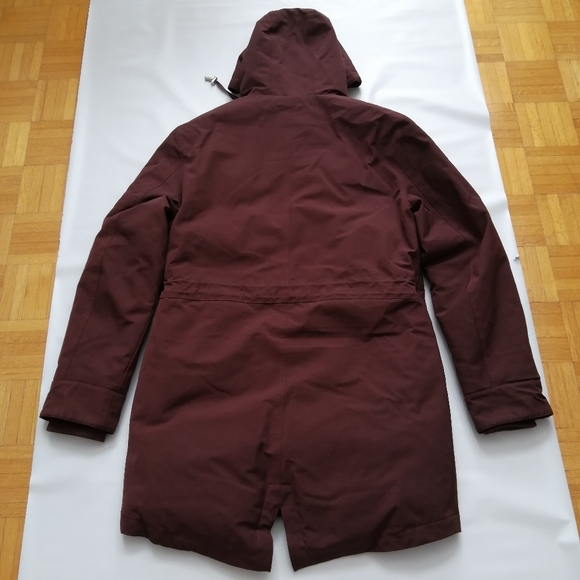 Frank And Oak Maroon Parka Small NWT - Picture 11 of 16